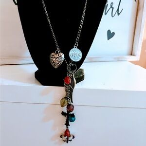 Solisdepot Sundance Necklace with Multicolor Charms